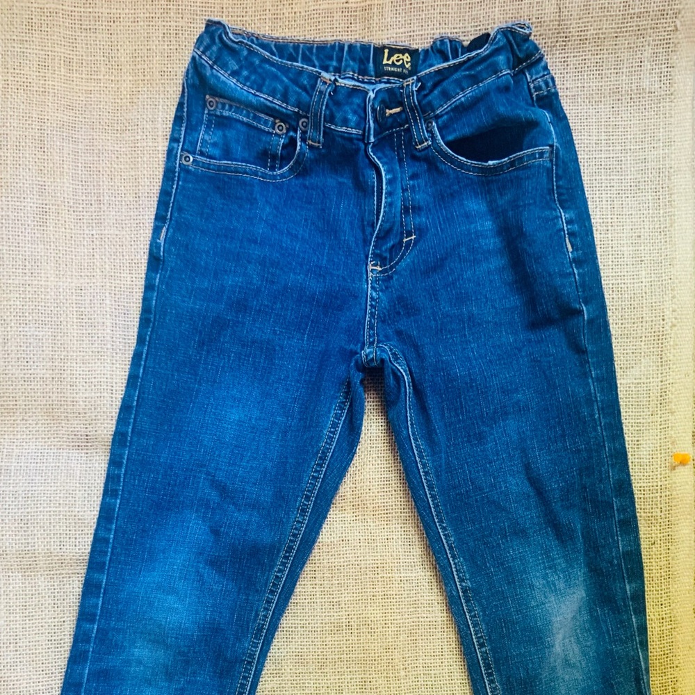 Lee Jeans Straight Fit Boy's Sz 8